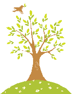 Träd och fågel